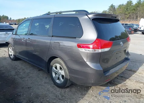 2014 Toyota Sienna Le V6 8 Passenger из США, поврежденный, VIN 5TDKK3DCXES418790